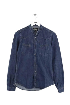 Chemise The Kooples Bleu en Coton, taille XS - Seconde Main