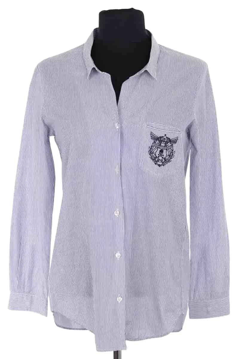 Chemise The Kooples Bleu en Coton, taille XS - Seconde Main