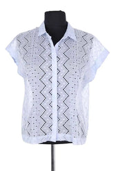 Chemise The Kooples Bleu en Synthétique, taille XS - Seconde Main