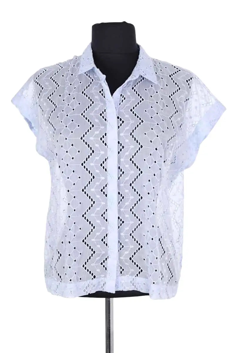 Chemise The Kooples Bleu en Synthétique, taille XS - Seconde Main