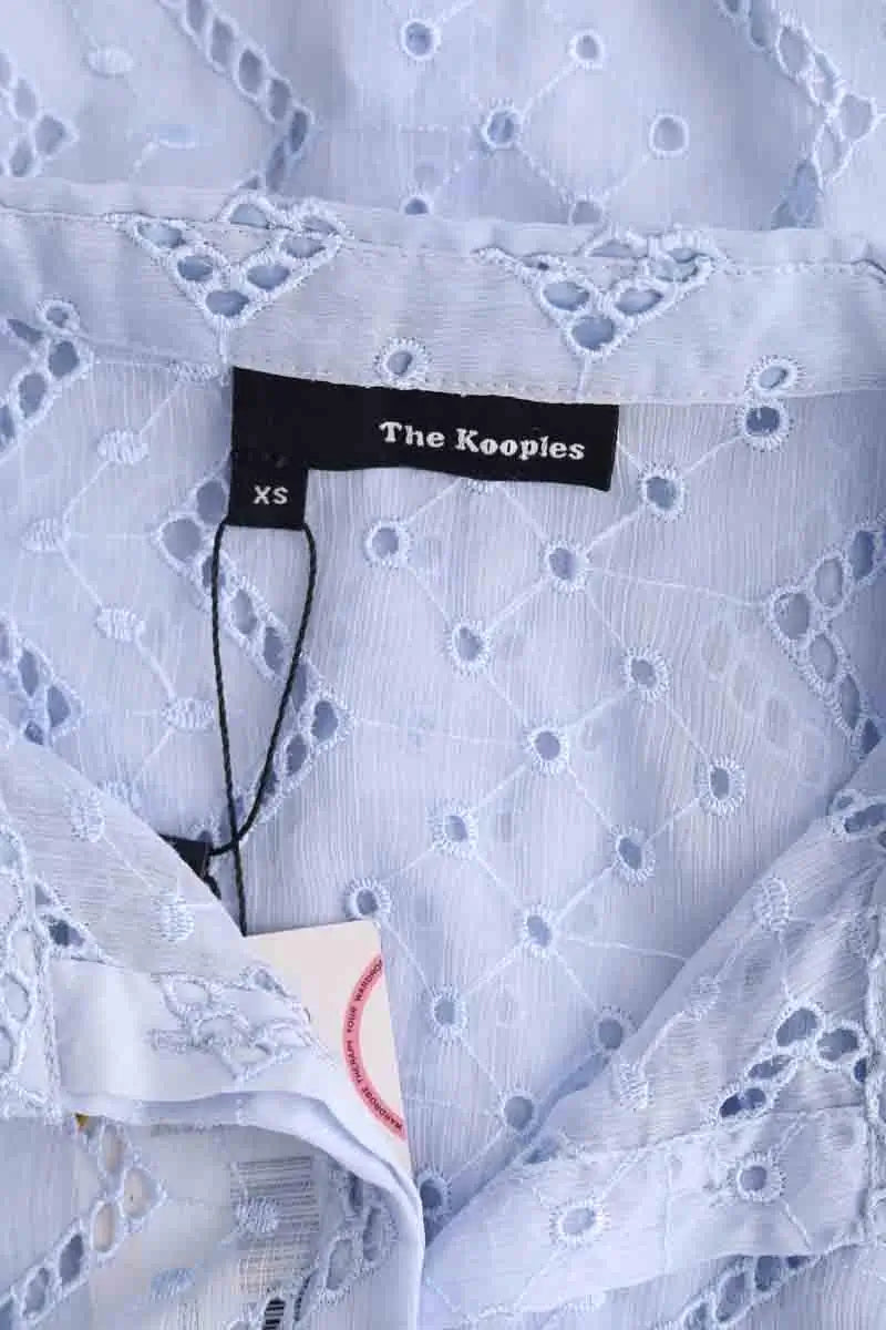 Chemise The Kooples Bleu en Synthétique