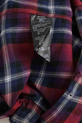 Chemise The Kooples Bordeaux en Coton