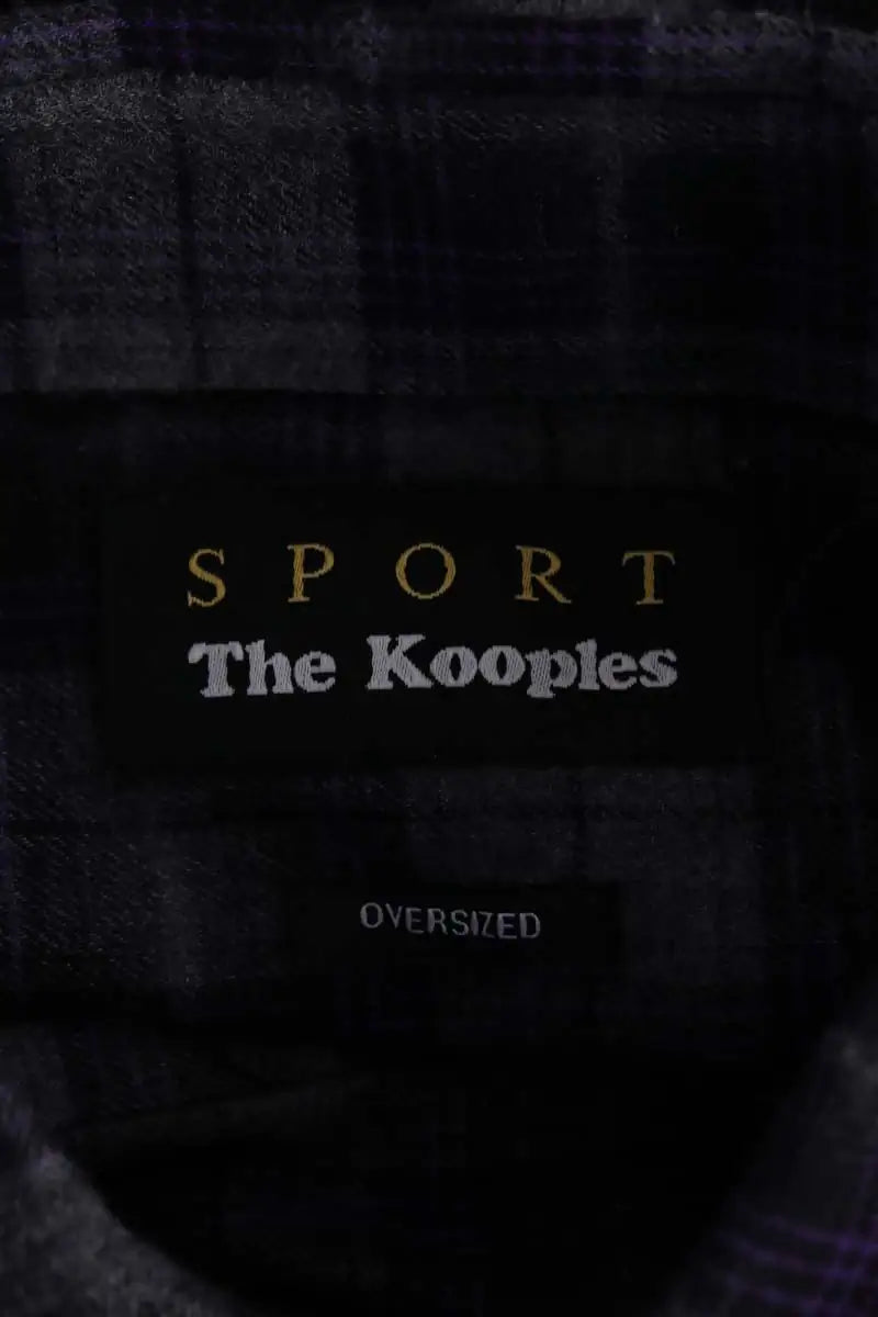 Chemise The Kooples Gris en Coton