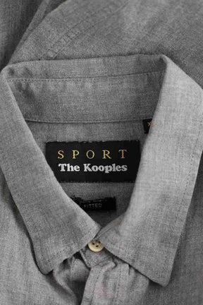 Chemise The Kooples Gris en Coton