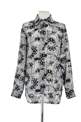 Chemise The Kooples Gris en Polyester, taille S - Seconde Main