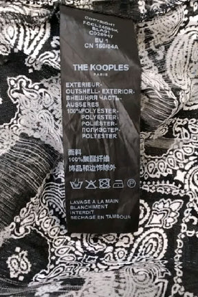 Chemise The Kooples Gris en Polyester