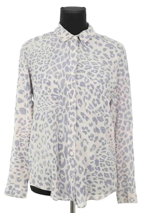 Chemise The Kooples Gris en Soie, taille S - Seconde Main