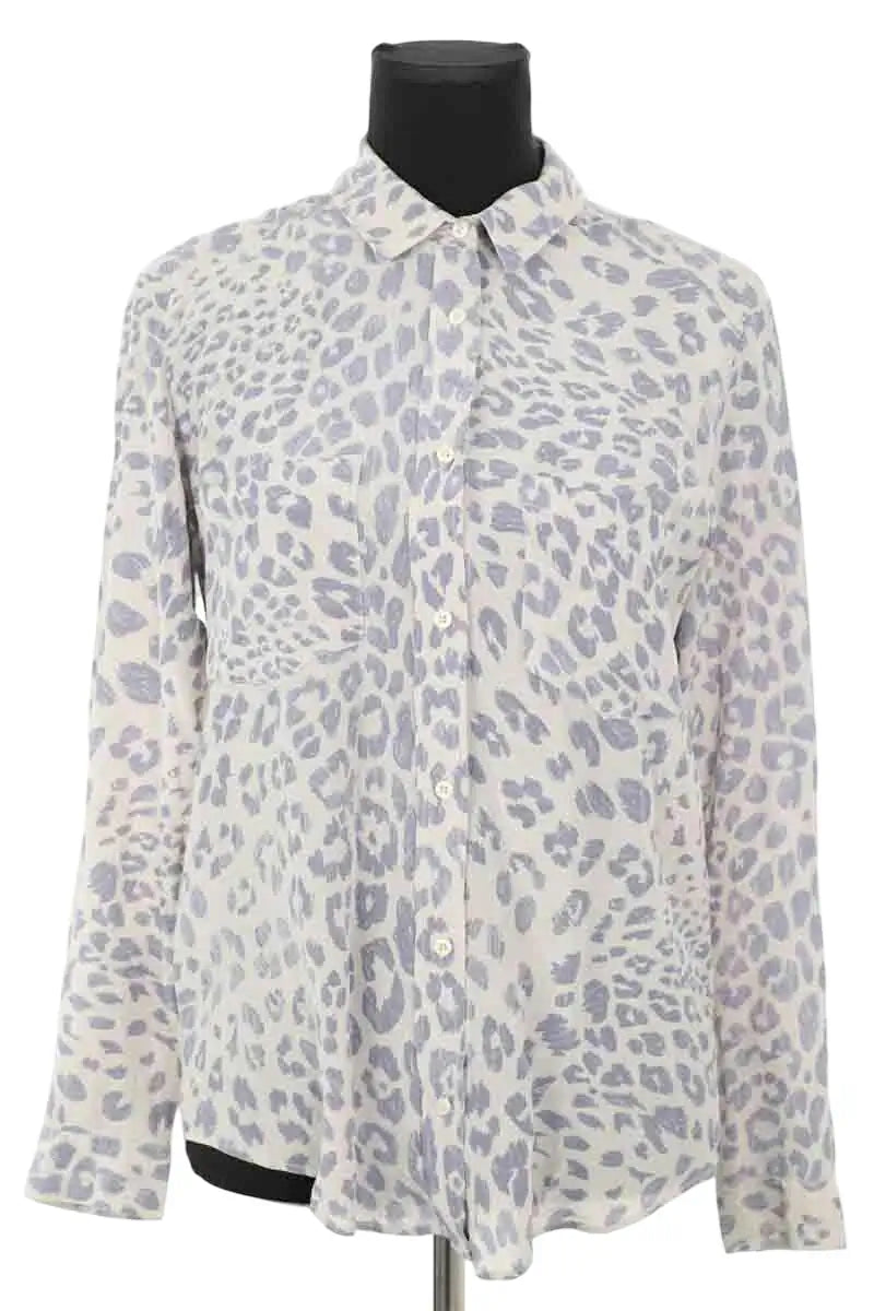 Chemise The Kooples Gris en Soie, taille S - Seconde Main