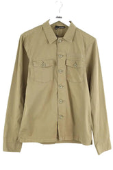 Chemise The Kooples Kaki en Coton, taille XS - Seconde Main