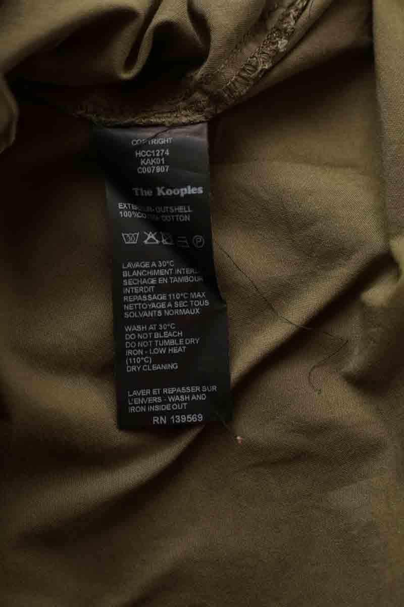 Chemise The Kooples Kaki en Coton