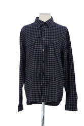 Chemise The Kooples Marine en Coton, taille M - Seconde Main