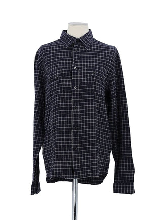 Chemise The Kooples Marine en Coton, taille M - Seconde Main