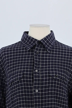 Chemise The Kooples Marine en Coton