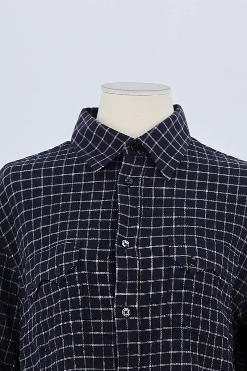 Chemise The Kooples Marine en Coton