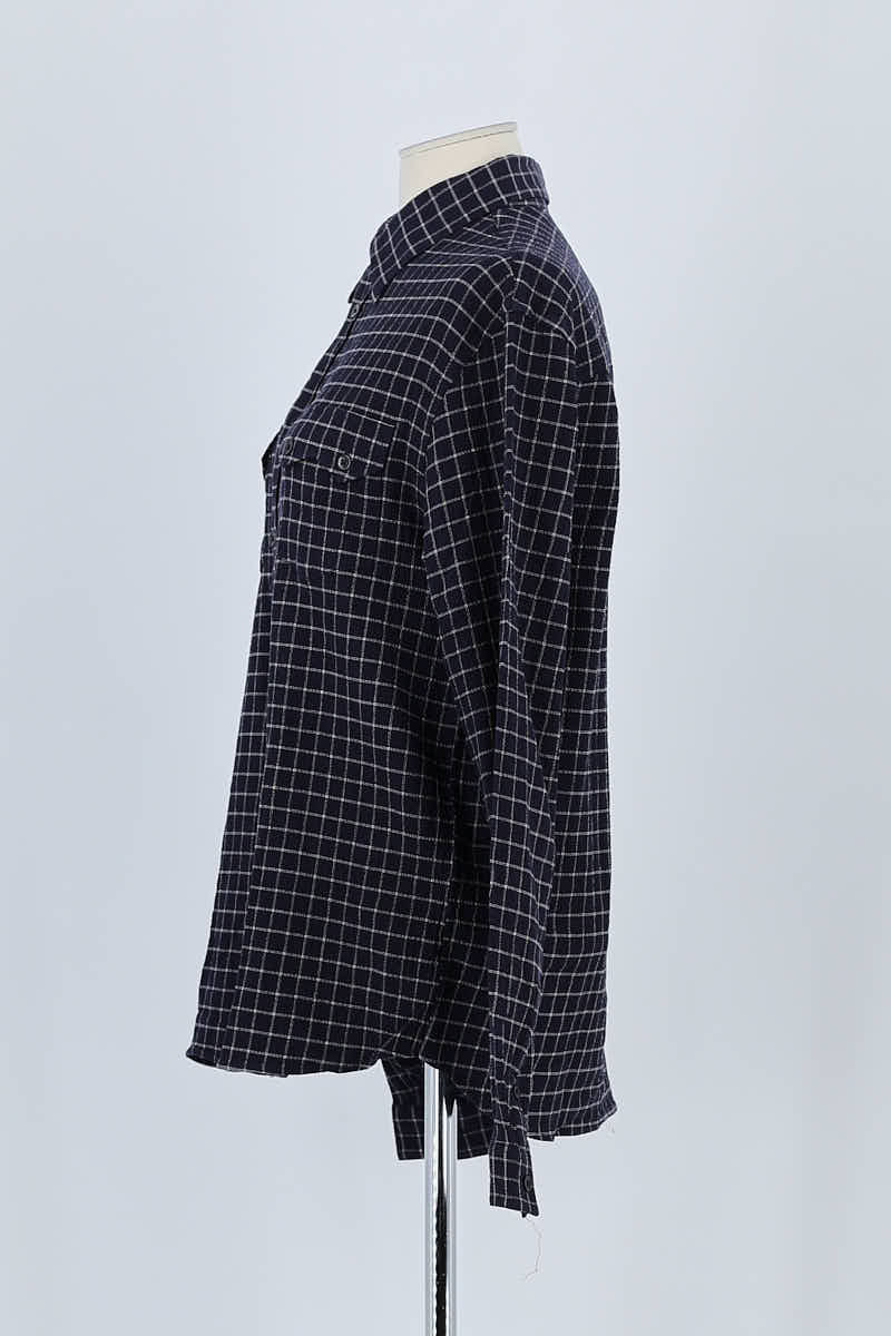 Chemise The Kooples Marine en Coton