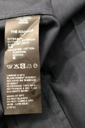 Chemise The Kooples Marine en Coton