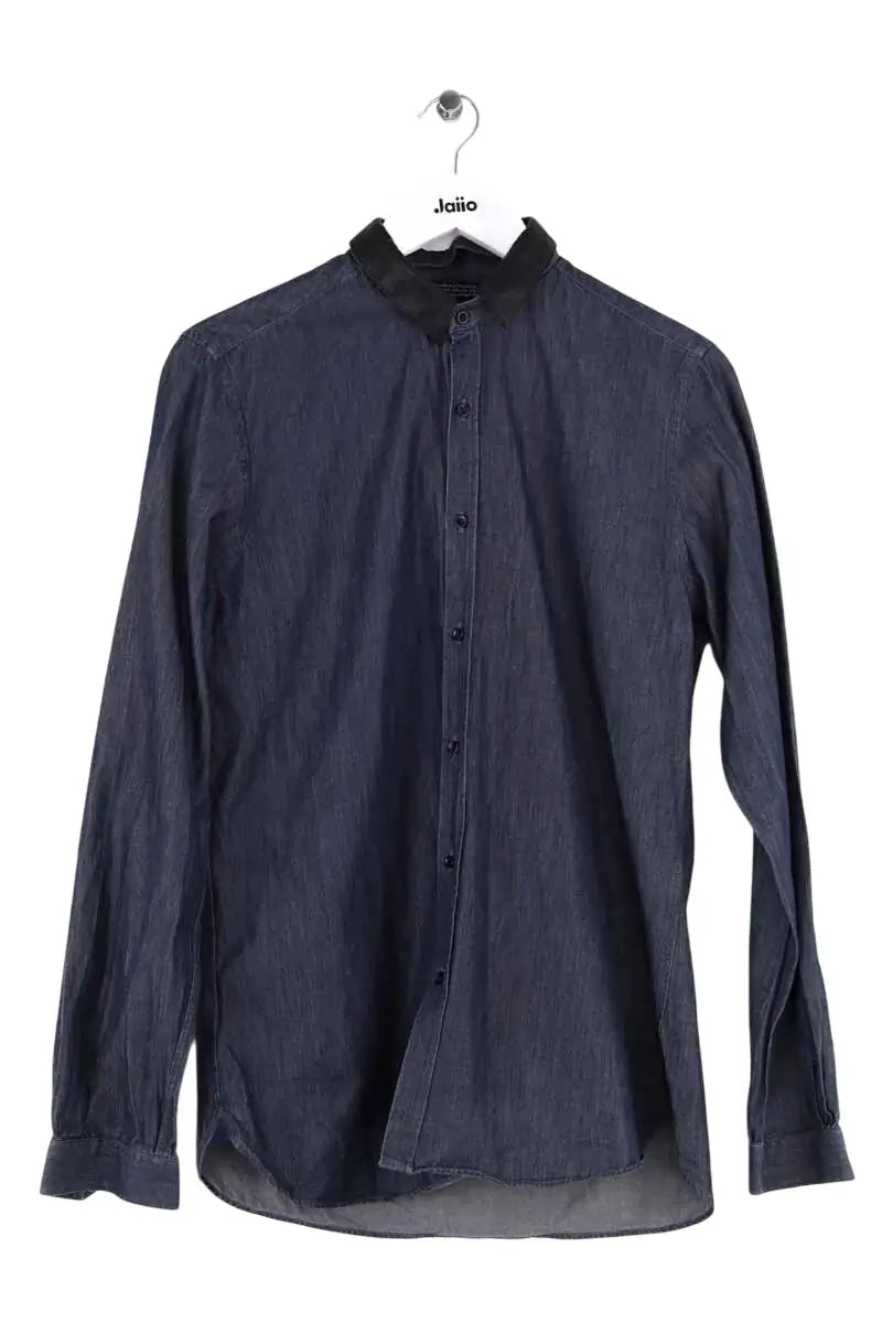 Chemise The Kooples Marine en Coton, taille M - Seconde Main