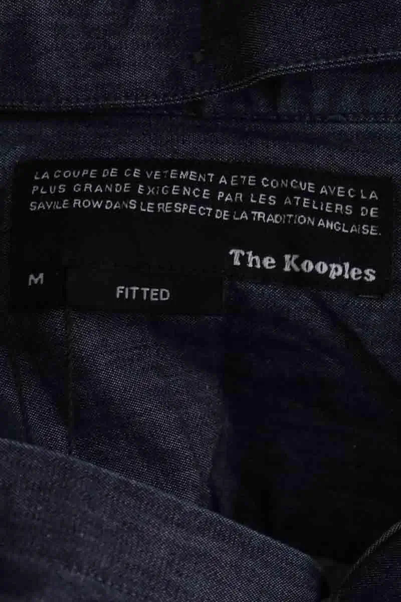 Chemise The Kooples Marine en Coton
