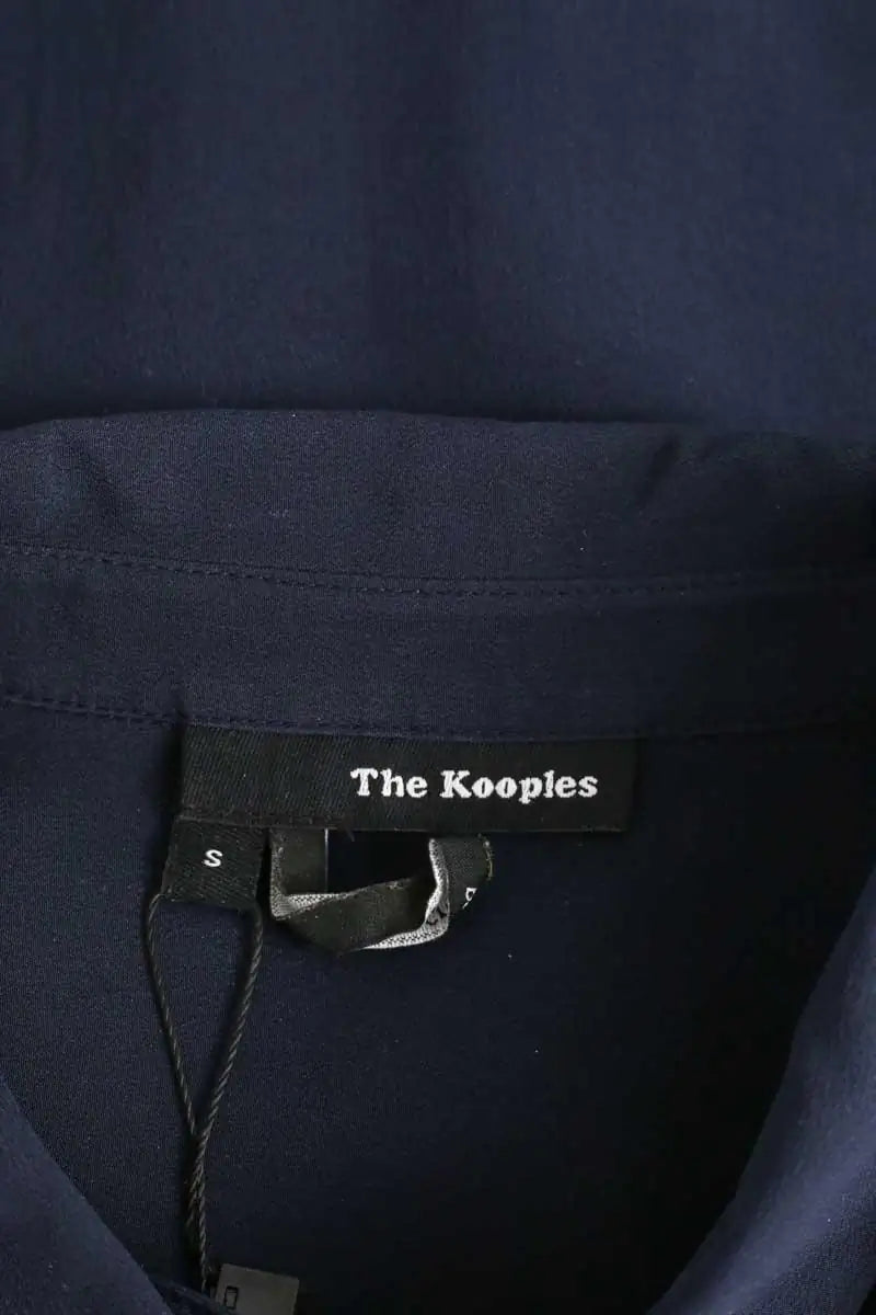 Chemise The Kooples Marine en Soie