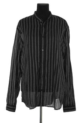 Chemise The Kooples Noir en Coton, taille L - Seconde Main