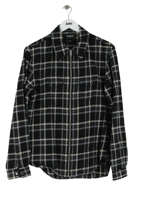 Chemise The Kooples Noir en Coton, taille M - Seconde Main