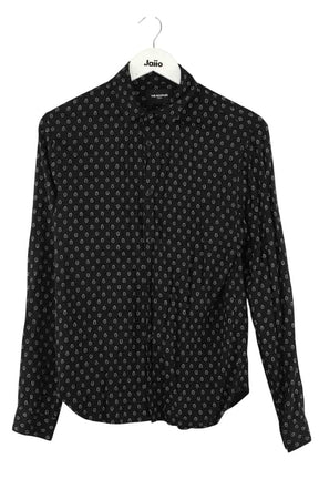 Chemise The Kooples Noir en Coton, taille S - Seconde Main