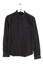 Chemise The Kooples Noir en Coton, taille XS - Seconde Main