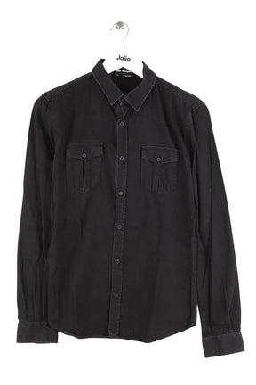 Chemise The Kooples Noir en Coton, taille XS - Seconde Main