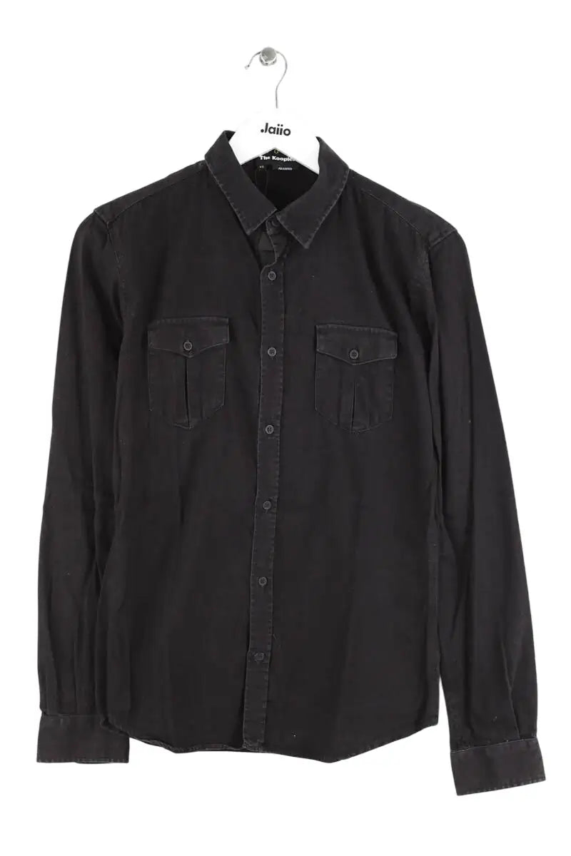Chemise The Kooples Noir en Coton, taille XS - Seconde Main