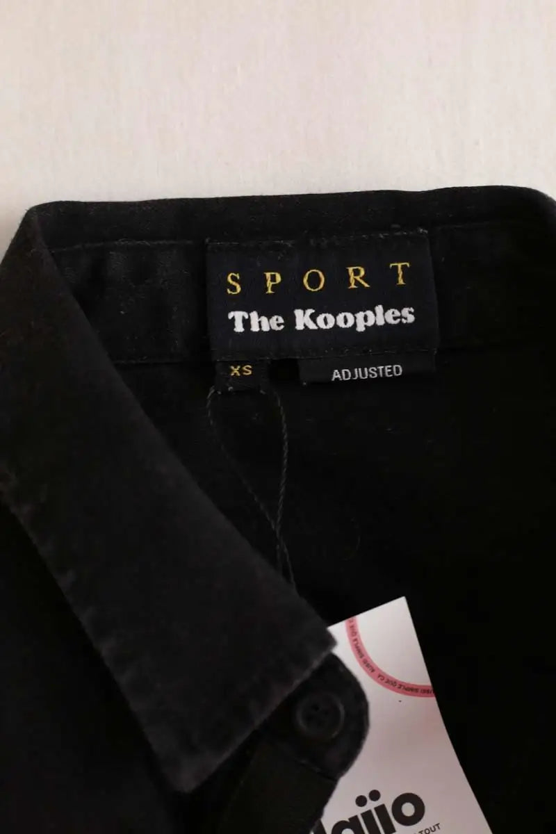 Chemise The Kooples Noir en Coton