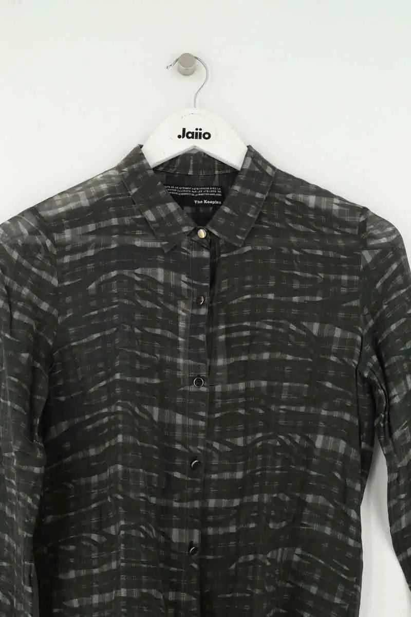 Chemise The Kooples Noir en Coton