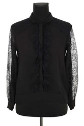 Chemise The Kooples Noir en Polyester, taille S - Seconde Main