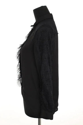 Chemise The Kooples Noir en Polyester