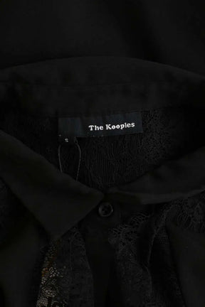 Chemise The Kooples Noir en Polyester
