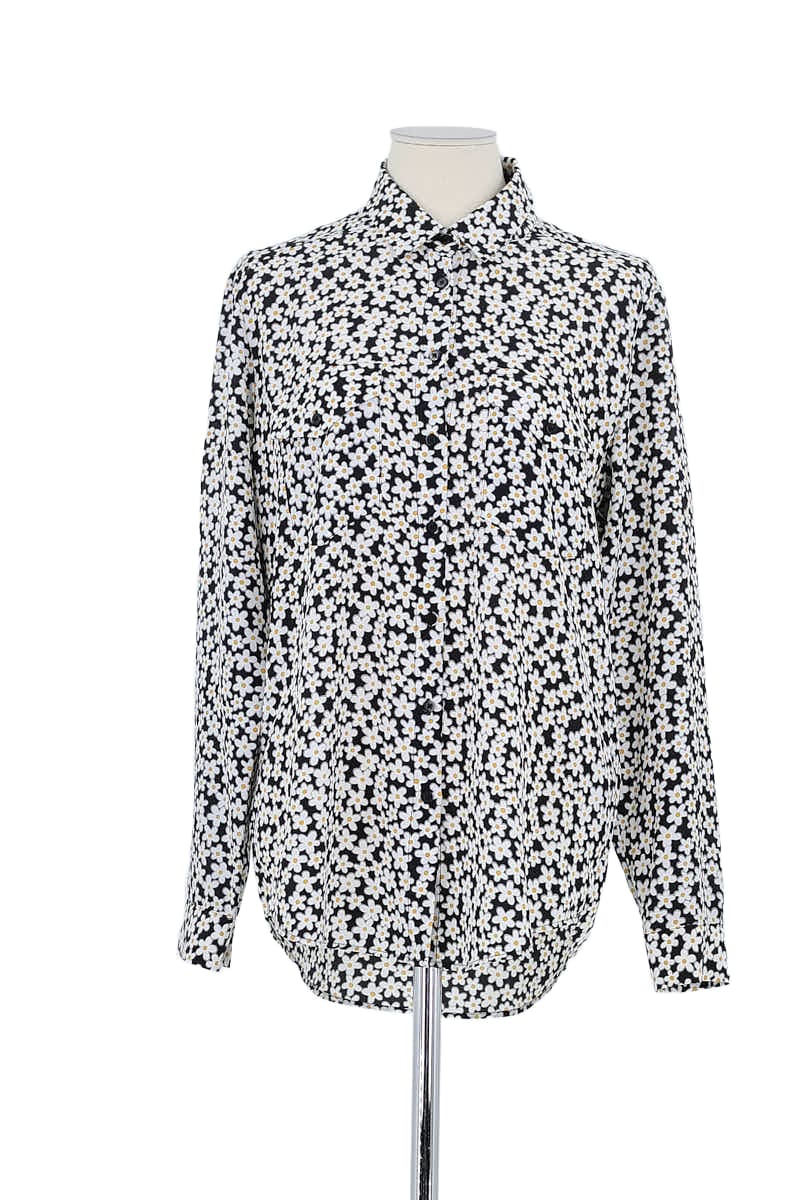Chemise The Kooples Noir en Polyester, taille S - Seconde Main