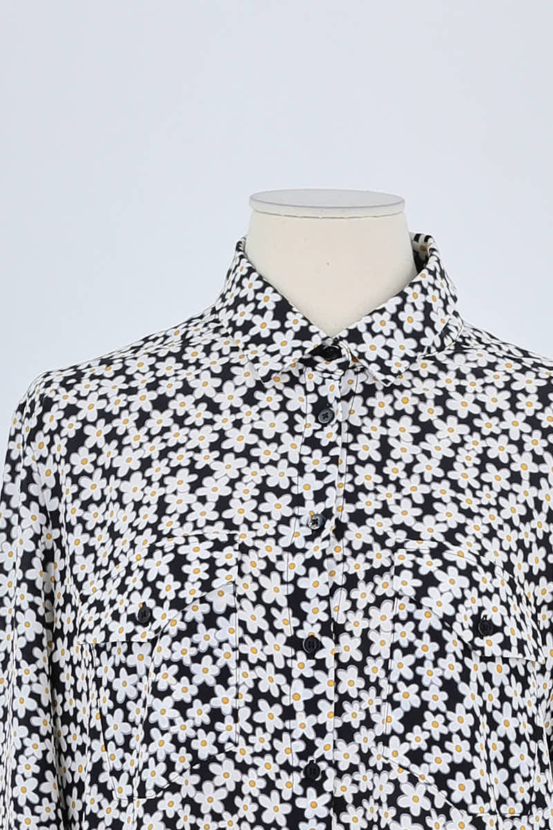 Chemise The Kooples Noir en Polyester