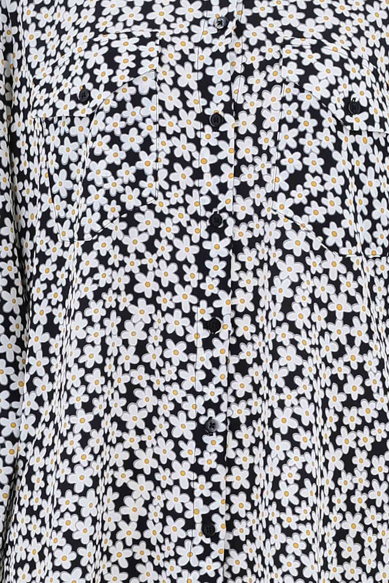 Chemise The Kooples Noir en Polyester