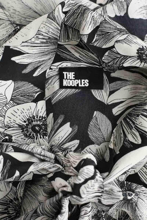 Chemise The Kooples Noir en Soie