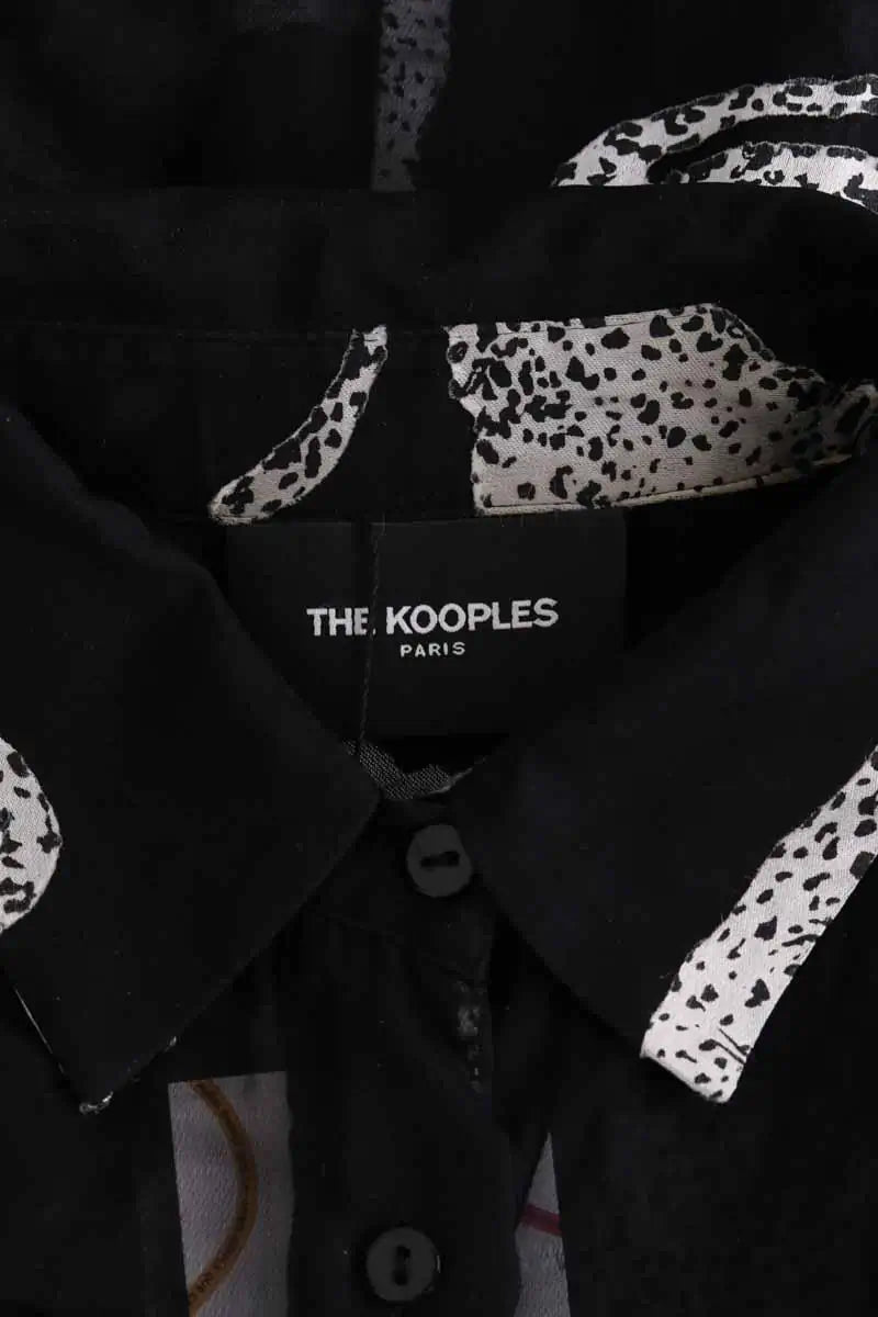 Chemise The Kooples Noir en Synthétique