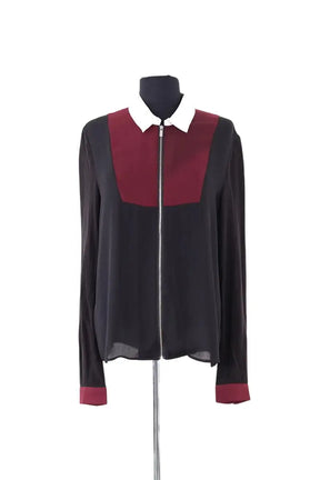 Chemise The Kooples Noir en Synthétique, taille S - Seconde Main