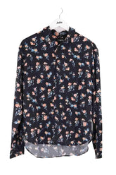 Chemise The Kooples Noir en Viscose, taille L - Seconde Main