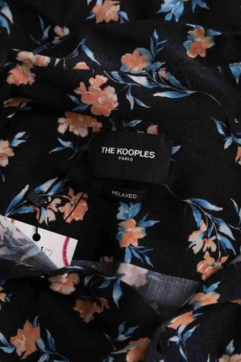 Chemise The Kooples Noir en Viscose