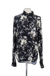 Chemise The Kooples Noir en Viscose, taille M - Seconde Main