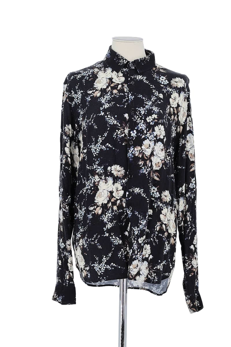 Chemise The Kooples Noir en Viscose, taille M - Seconde Main