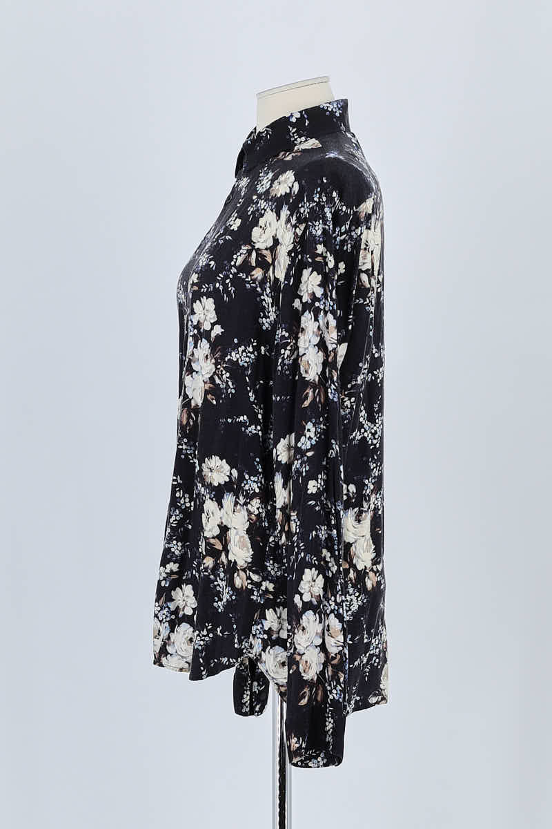 Chemise The Kooples Noir en Viscose