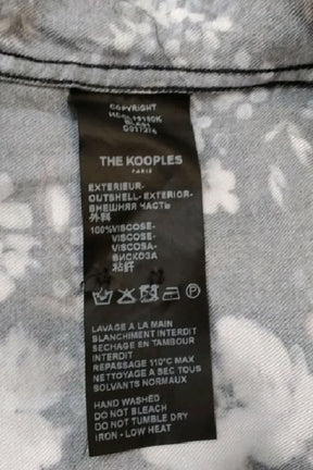 Chemise The Kooples Noir en Viscose