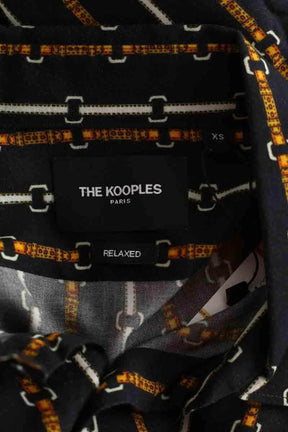 Chemise The Kooples Noir en Viscose