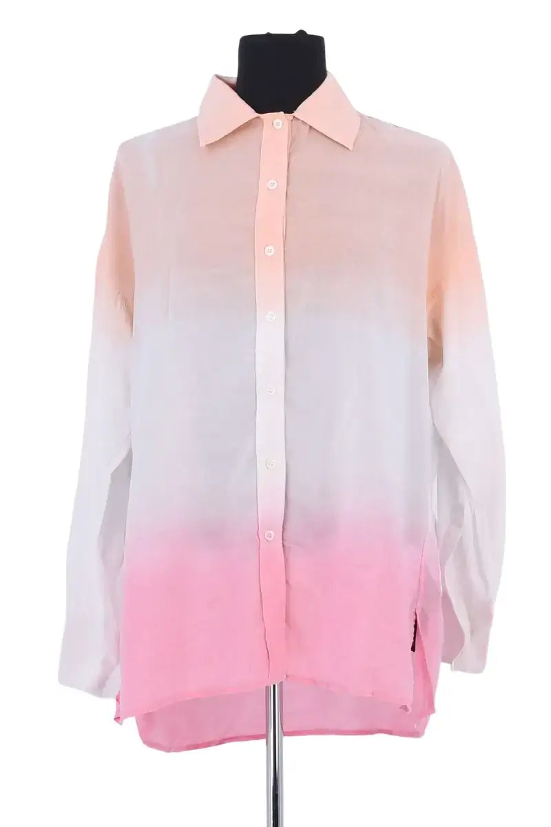 Chemise The Kooples Rose en Coton, taille XS - Seconde Main