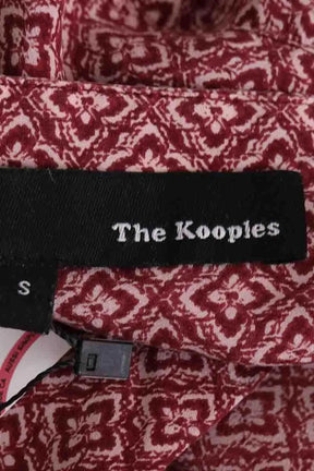 Chemise The Kooples Rouge en Synthétique