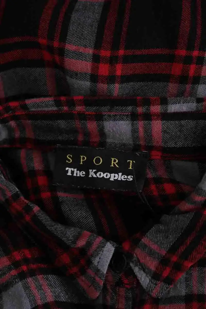 Chemise The Kooples Rouge en Viscose